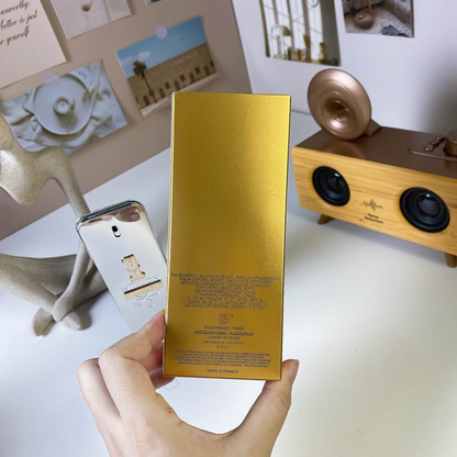 Paco Rabanne 1 Million Lucky mirror silver bottle front view