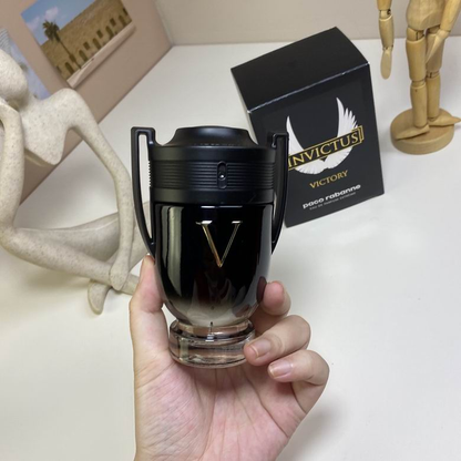 Paco Rabanne Invictus Victory black trophy bottle bottom view