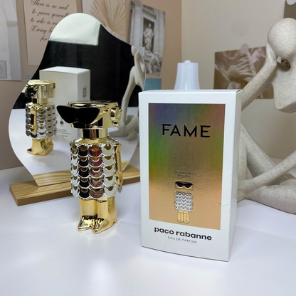Fame holographic box front